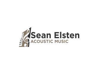 Sean Elsten Acoustic Music logo design by Greenlight