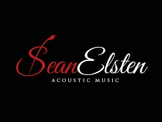 Sean Elsten Acoustic Music logo design by shravya