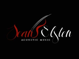 Sean Elsten Acoustic Music logo design by shravya