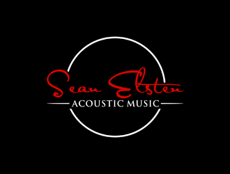 Sean Elsten Acoustic Music logo design by johana