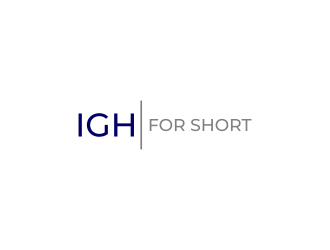 Integrated Gut Health (IGH for short) logo design by Asani Chie