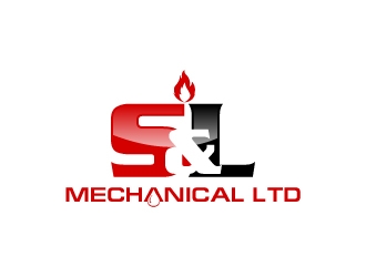 S&L Mechanical Ltd logo design by uttam