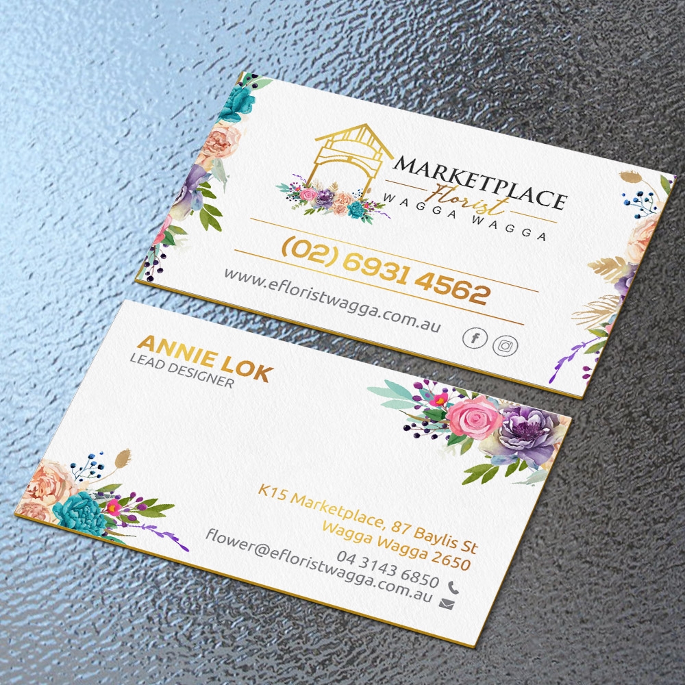 Marketplace Florist, Wagga Wagga Digital Design 48hourslogo