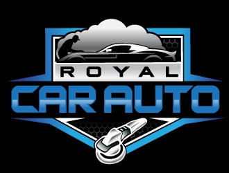 Royal Car Care logo design by Upoops