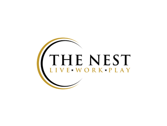 The Nest | Live Work Play logo design by ndaru