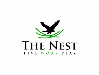 The Nest | Live Work Play logo design by ammad