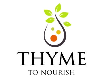 Thyme To Nourish logo design by jetzu