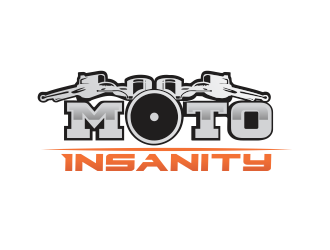 Moto Insanity logo design by YONK