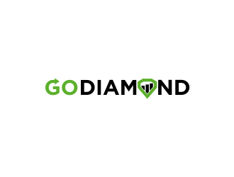 Go Diamond logo design by done