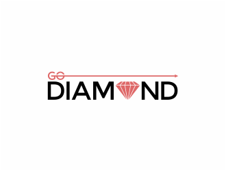 Go Diamond logo design by mutafailan