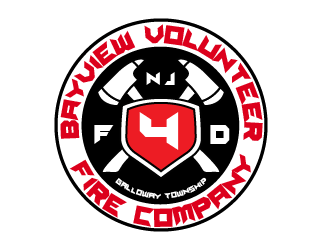 Bayview Volunteer Fire Company  logo design by justin_ezra