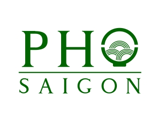 Pho Saigon  logo design by cikiyunn