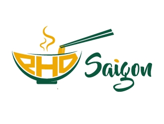 Pho Saigon  logo design by JJlcool