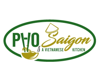 Pho Saigon  logo design by PMG