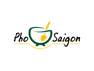 Pho Saigon  logo design by done