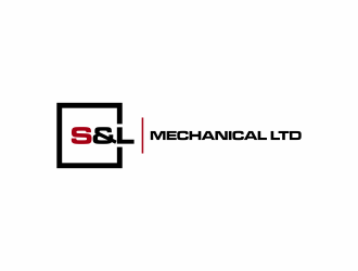 S&L Mechanical Ltd logo design by santrie