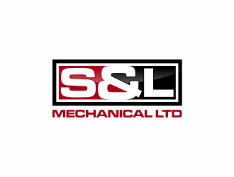 S&L Mechanical Ltd logo design by santrie
