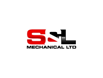 S&L Mechanical Ltd logo design by wongndeso