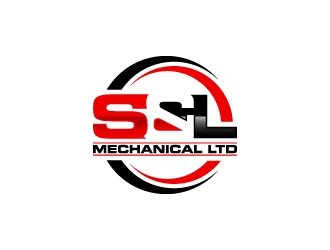 S&L Mechanical Ltd logo design by wongndeso
