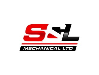 S&L Mechanical Ltd logo design by wongndeso
