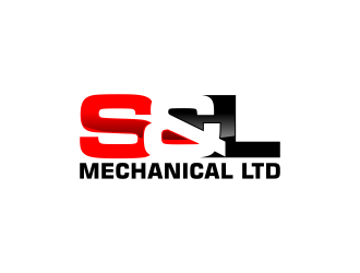 S&L Mechanical Ltd logo design by pakNton