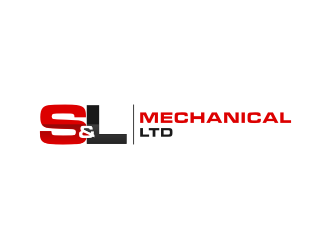 S&L Mechanical Ltd logo design by Gravity