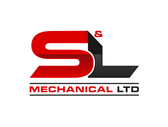 S&L Mechanical Ltd logo design by Gravity