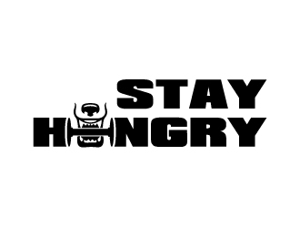 STAY HUNGRY logo design by cybil