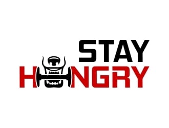 STAY HUNGRY logo design by dibyo