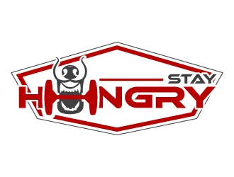 STAY HUNGRY logo design by uttam