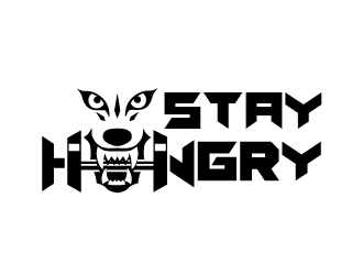 STAY HUNGRY logo design by justin_ezra