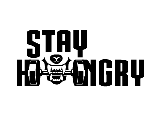 STAY HUNGRY logo design by justin_ezra