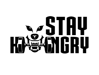 STAY HUNGRY logo design by justin_ezra