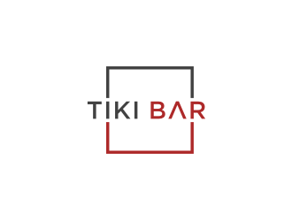 Tiki Bar logo design by bricton