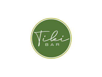 Tiki Bar logo design by bricton