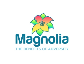 Magnolia        The Benefits of Adversity logo design by dibyo