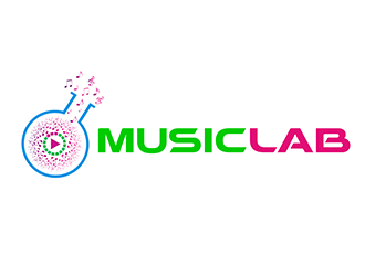 Music Lab logo design by 3Dlogos