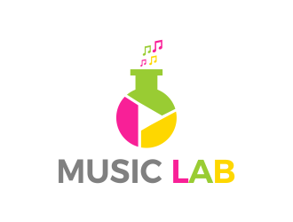 Music Lab logo design by creator_studios