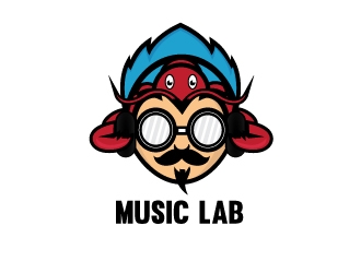 Music Lab logo design by d1ckhauz