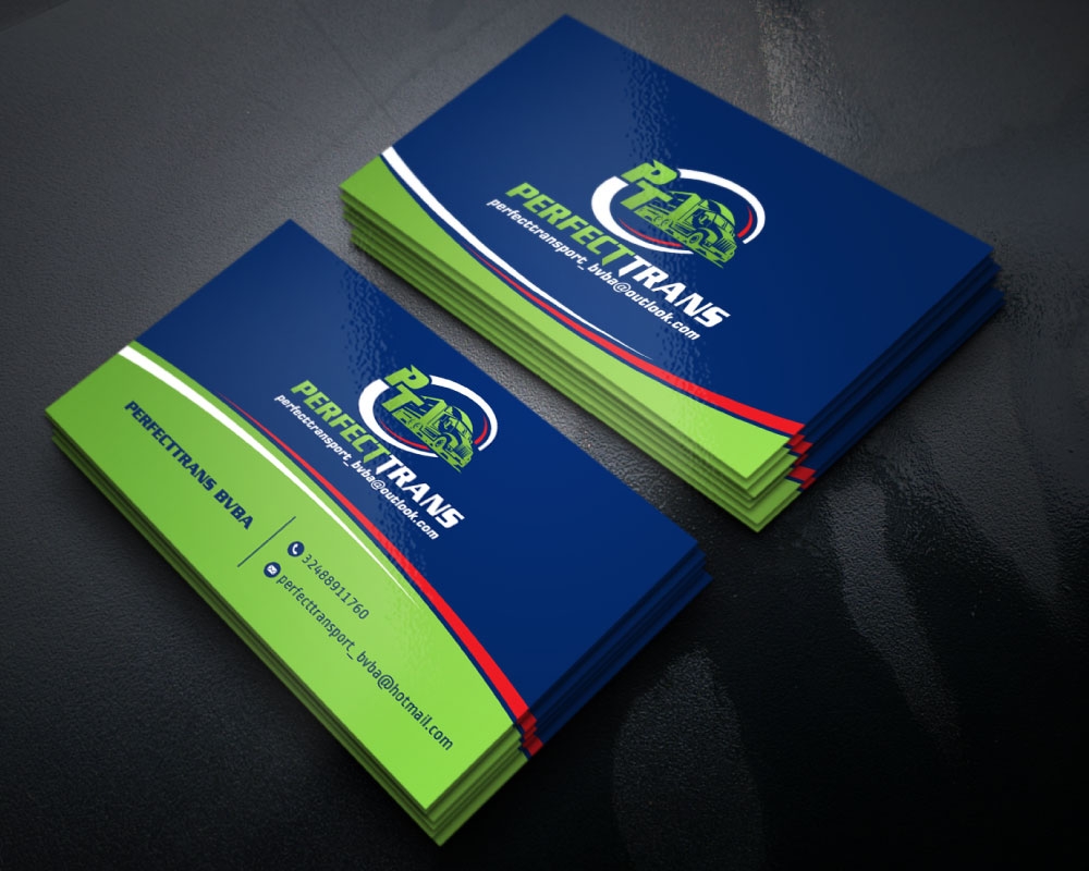 PerfectTrans BVBA logo design by Boomstudioz