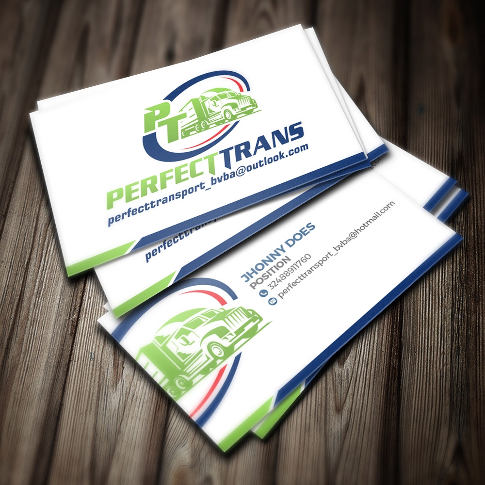 PerfectTrans BVBA logo design by scriotx