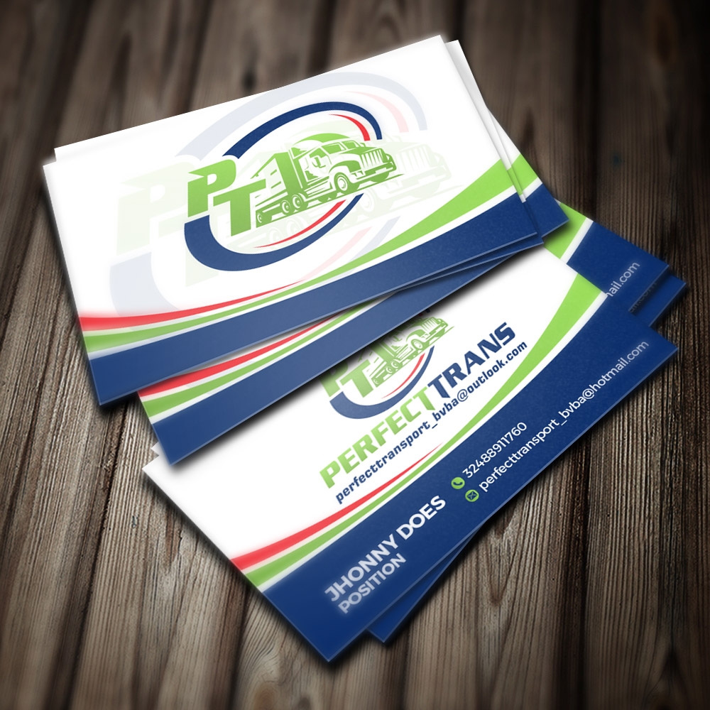 PerfectTrans BVBA logo design by scriotx