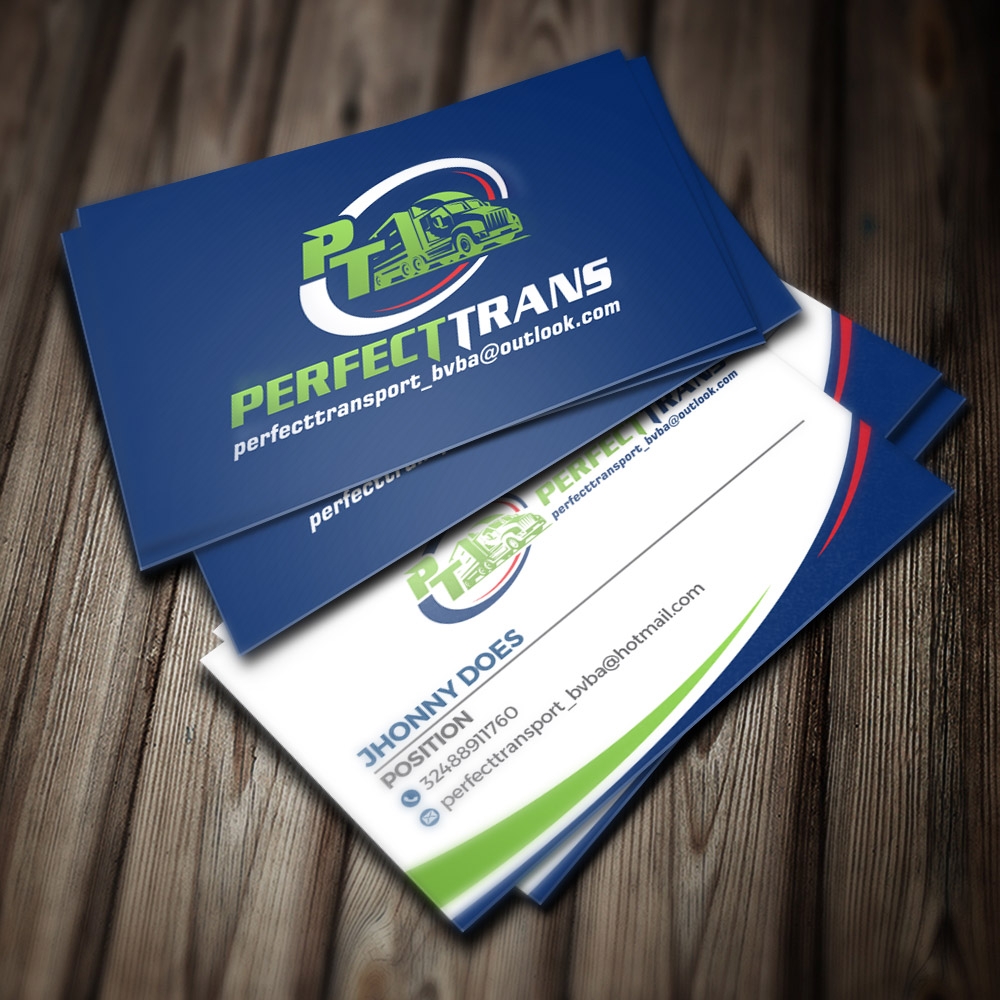 PerfectTrans BVBA logo design by scriotx