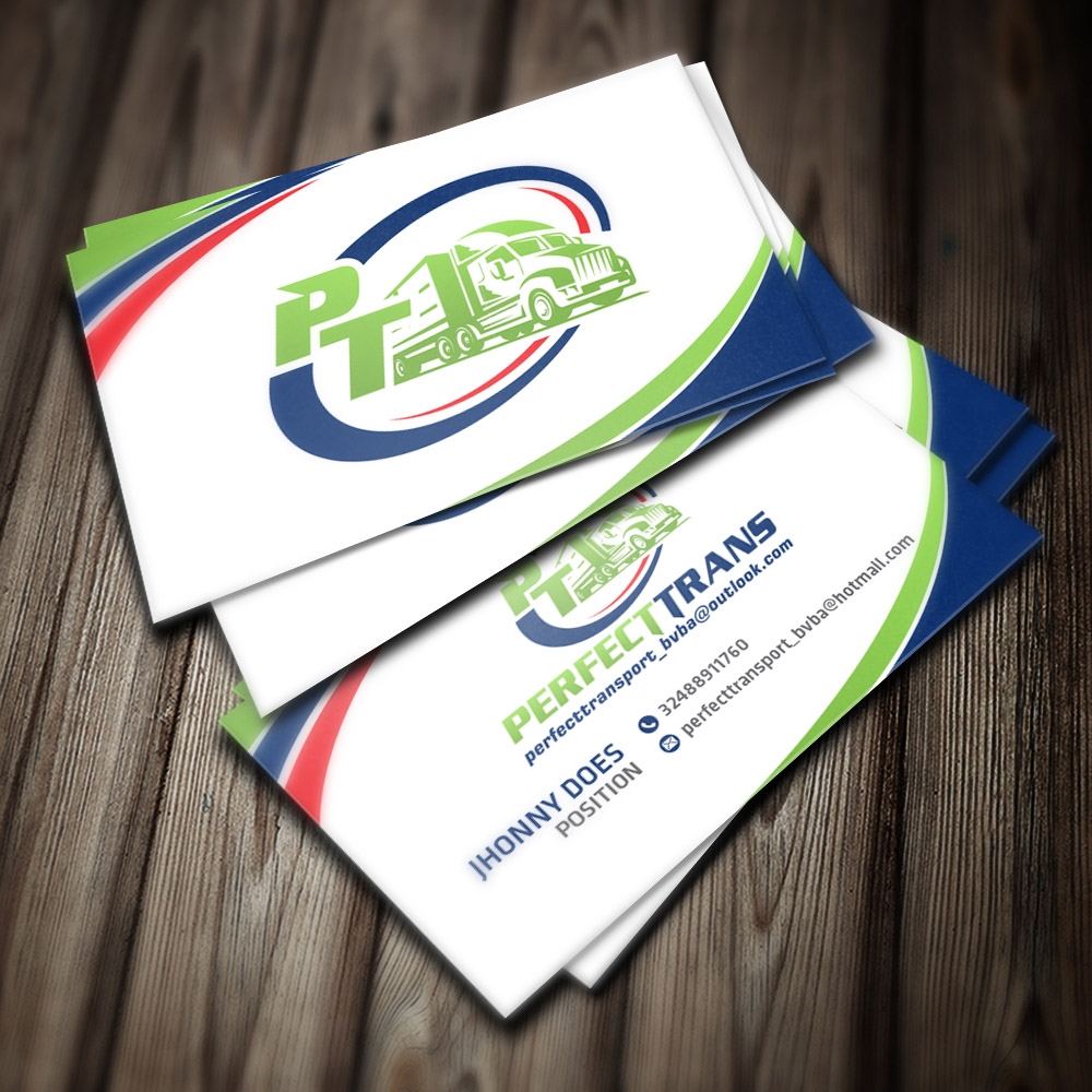 PerfectTrans BVBA logo design by scriotx