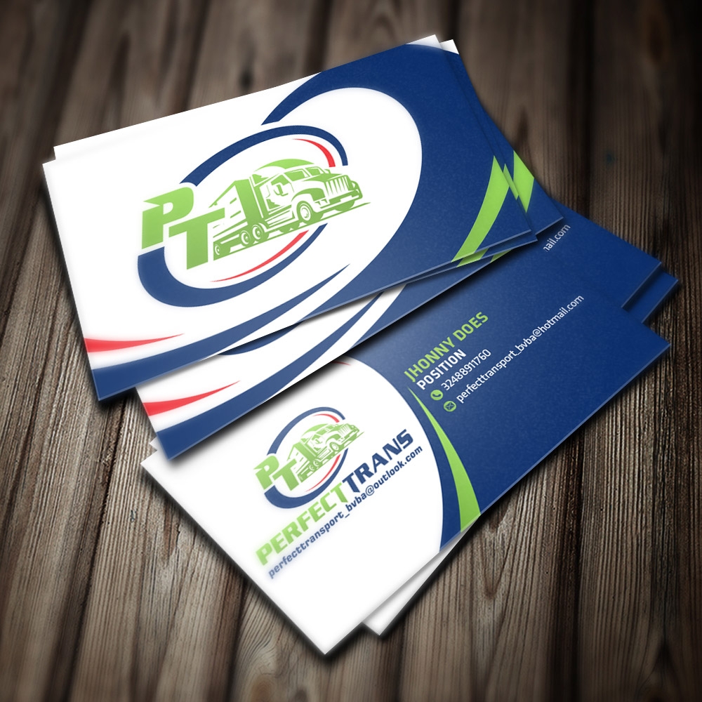 PerfectTrans BVBA logo design by scriotx