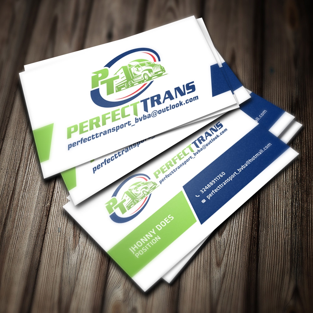 PerfectTrans BVBA logo design by scriotx