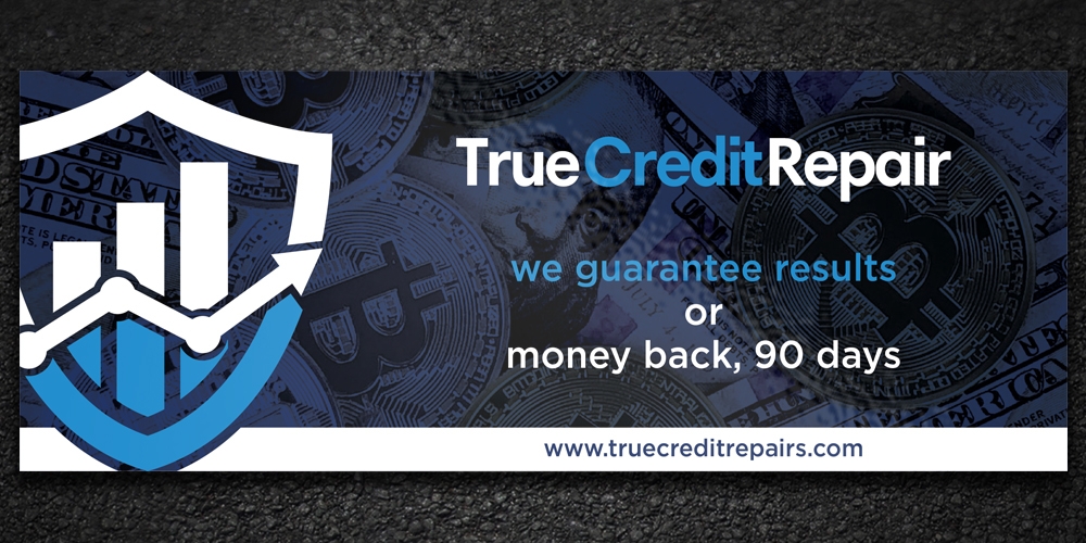 True Credit Repair logo design by Boomstudioz