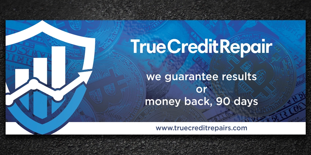 True Credit Repair logo design by Boomstudioz