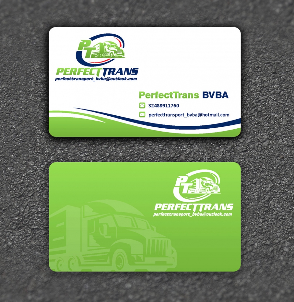 PerfectTrans BVBA logo design by ManishKoli