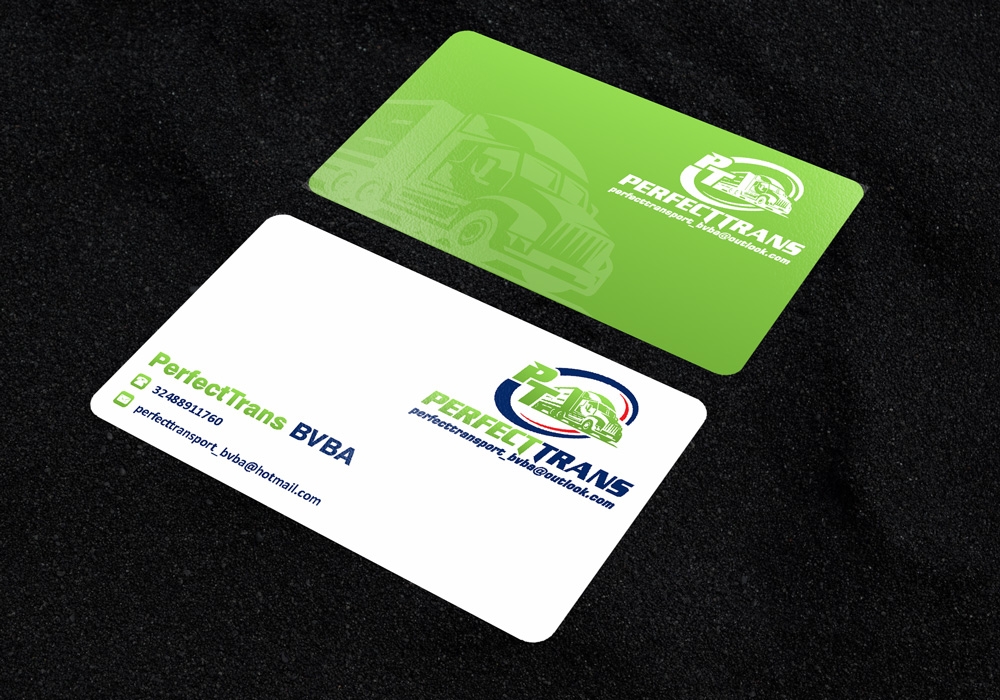 PerfectTrans BVBA logo design by ManishKoli